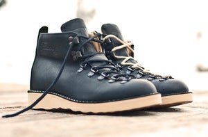Image of FNG x Fracap M120 ‘Classics’ Boot - Black (Black & Rope laces)