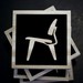 Image of Plywood Chairs - Wood Block Coasters 