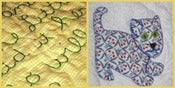 Image of "Little Red Hen" Blue Ribbon Winning Baby Quilt