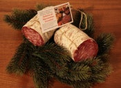 Image of Salame Tipico Trentino al Vino Marzemino Trentino doc  " Senza  derivati del Glutine "