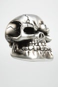 Image of Punchy Skull - Pewter Finish