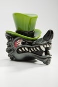 Image of Wolf in Top Hat - Nitro Green