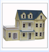 Image of Lemon Conservatory Dollhouse
