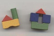 Image of Miniature Toy Blocks for Dollhouse