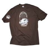 Image of Bear Skull tee - Dark Chocolate