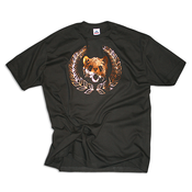 Image of Laurel tee - Black/Copper Foil