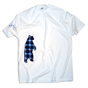 Image of Plaid tee - White