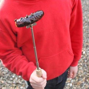 Image of Telescopic barbeque and toasting fork