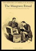 Image of Sherlock Holmes: Set of 24 illustrated prints by Sidney Paget