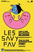 Image of Les Savy Fav - 2011 Tour Poster