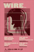 Image of WIRE - 2011 Tour Poster