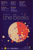 Image of The Books - 2011 Tour Poster