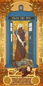 Image of River Song by way of Alphonse Mucha