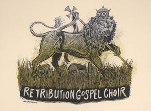 Image of Retribution Gospel Choir Tour Poster