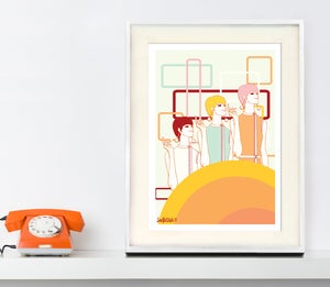 Image of 3 LIMITED EDITION ART PRINT 18% OFF 