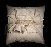 Image of Romantic Ring Bearer Pillow