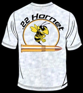 Image of .22 Hornet on Ash 100% Cotton Shirt