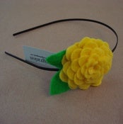 Image of small blossom headband // made-to-order