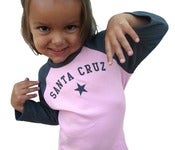 Image of santa cruz toddler tee-pink