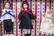 Image of Dollhouse Dolls - Brother, Sister and Baby