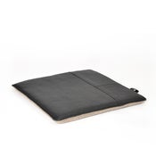 Image of Ki02 - Wollwalk/Leder -Kissen