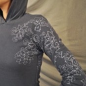 Image of Toge Vintage Floral Tattoo sleeve Hoodie