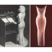 Image of Custom Marilyn Monroe "Happy Birthday Mr. President" Dress Replica