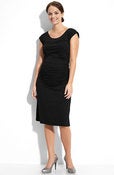 Image of NOM Sophie Ruched Dress