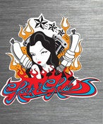 Image of Spark Plug Girl Sticker