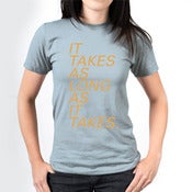 Image of It Takes as Long as It Takes (Baby Blue)