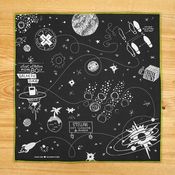 Image of Captain's Log Handkerchief