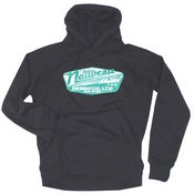 Image of Nouveau Riche Denim Hooded Top