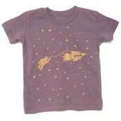 Image of astrobots infant t-shirt - sunset