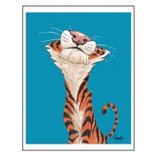 Image of "Content Kitty" Print