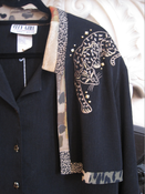 Image of Bedazzled Jungle Panther Top