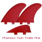 Image of Von Sol Phantom Twin Fins and Keel (set of 3 fins)