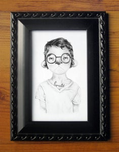 Image of Framed Lithograph
