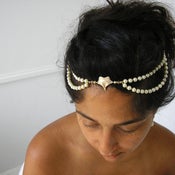 Image of ivy vine - bridal hair dress