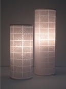 Image of Tall Tube Light, Sunset Strip in White