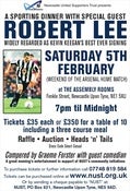 Image of Ticket for Sporting Dinner with Robert Lee