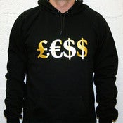 Image of &pound;&euro;$$ - Black Hoody