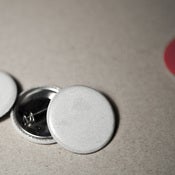 Image of Reflective Button (white)