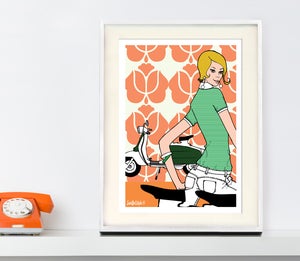 Image of GREEN LIMITED EDITION ART PRINT,18% OFF 