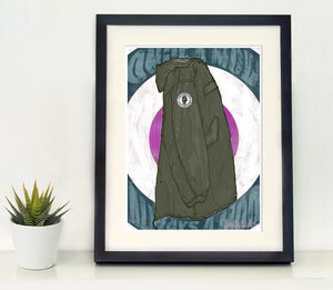 Image of ONCE A MOD ALWAYS A MOD,LIMITED EDITION ART PRINT