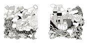Image of 2 pack Print+fiber markers