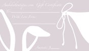 Image of GIFT CERTIFICATE
