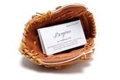 Image of BASEBALL GLOVE BIZ CARD HOLDER