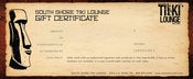 Image of $25 Gift Certificate