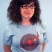Image of Bazan: Wooden Record Shirt