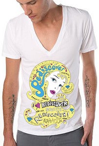 Image of White American Apparel Lady Adaptation Shirt
